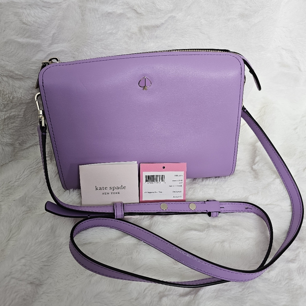 ‼️NWT - Kate Spade Iris Bloom Andi Medium Crossbody Bag♠️ - Picture 7 of 7